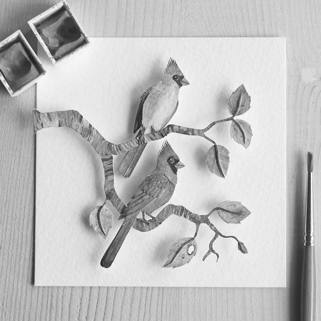 CUSTOM BIRD ARTWORK FOR CLAUDIA