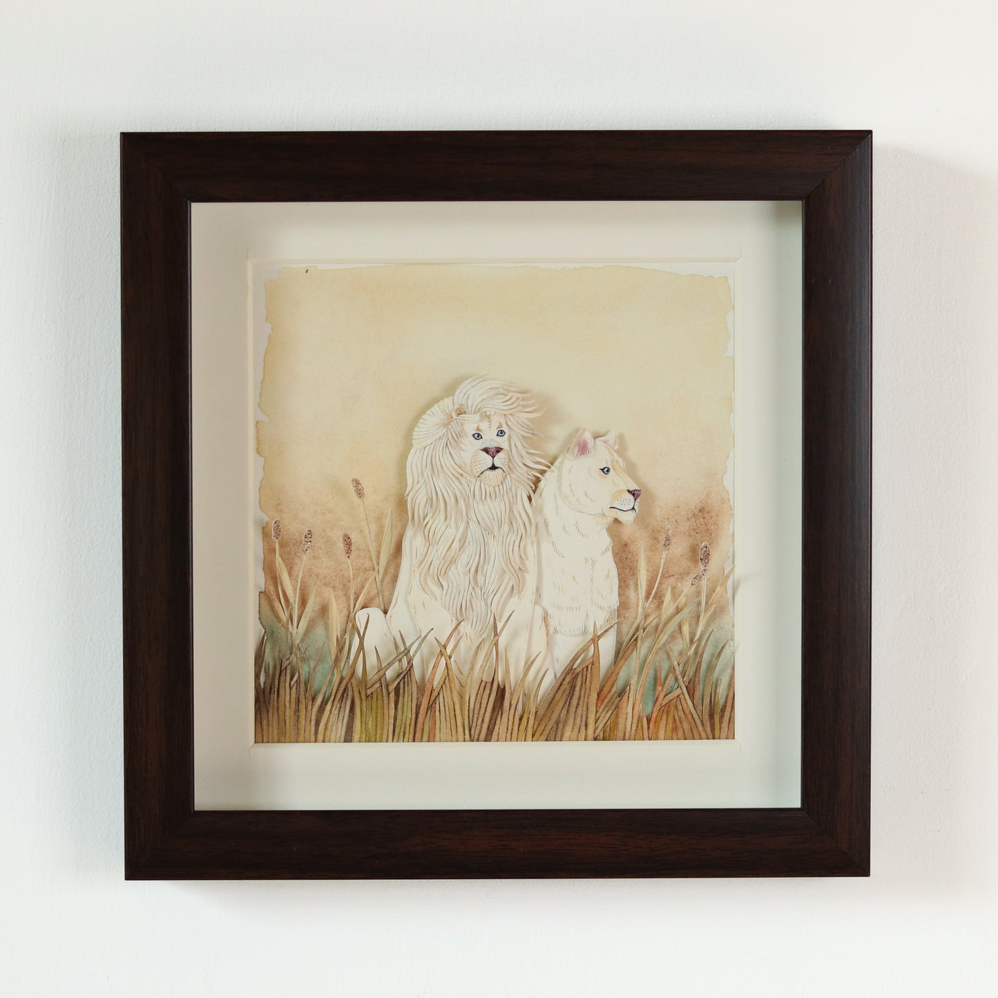 African Lion couple