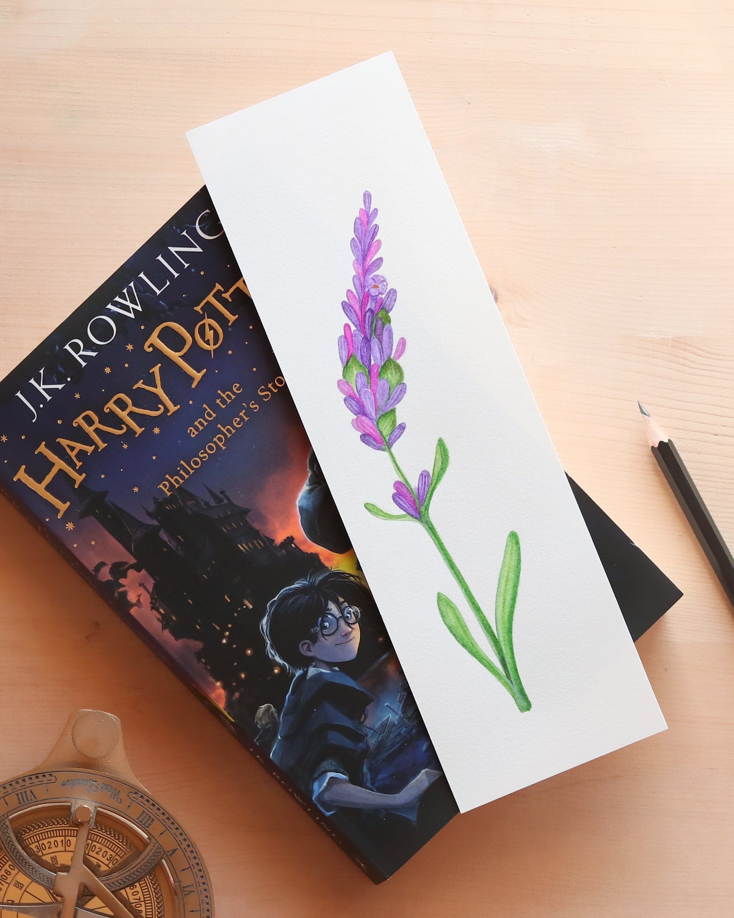 Lavender flower - Original botanical illustration