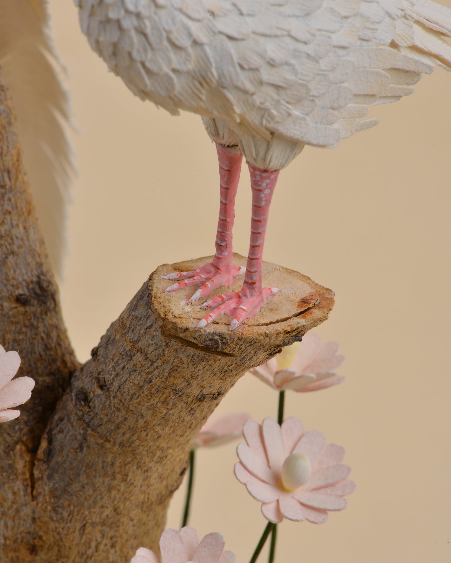 A Delicate Duet: Albino Peacock Love