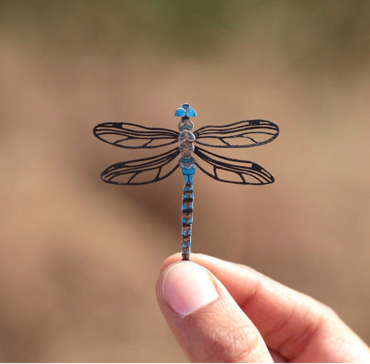 Blue Emperor dragonfly CUSTOM ARTWORK